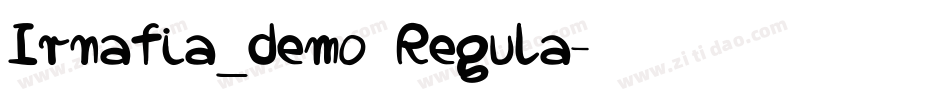 Irnafia_demo Regula字体转换